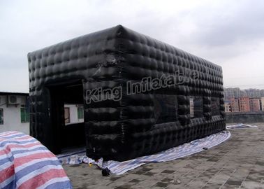 Đen Thiết kế vuông cắm trại Lều cắm trại làm bằng bạt PVC