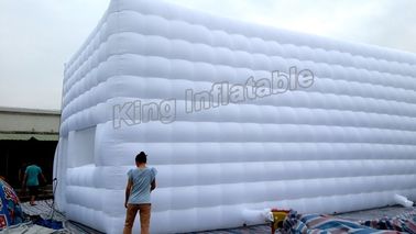 Cấu trúc hình khối lều sự kiện bơm hơi với máy thổi 1500W cho các sự kiện ngoài trời
