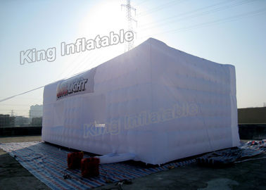 Lều không thấm nước PVC trắng sự kiện bơm hơi nhanh chóng thổi phồng cho hoạt động
