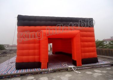 CE Đảng Đảng Nhà nổi Sự kiện bơm hơi với màu cam Thiết kế hai lớp