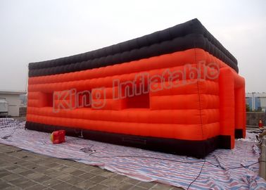 CE Đảng Đảng Nhà nổi Sự kiện bơm hơi với màu cam Thiết kế hai lớp