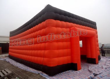 CE Đảng Đảng Nhà nổi Sự kiện bơm hơi với màu cam Thiết kế hai lớp