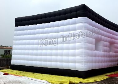 Lều Marquee bơm hơi bằng nhựa PVC 0,4mm với đèn LED cho triển lãm