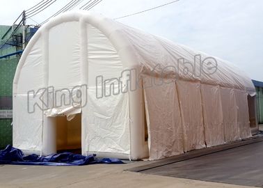 Đâm thủng - Lều bơm hơi trong suốt được làm bằng bạt PVC 0,9mm, 12,7mL * 5,7mW * 3,07mH
