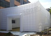 Marquee Cốt thép gia cố Seam Lều sự kiện PVC Lều xây dựng căng với cửa và cửa sổ