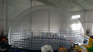 Trong suốt rõ ràng Bong bóng bơm hơi lều lều cho doanh nghiệp thương mại