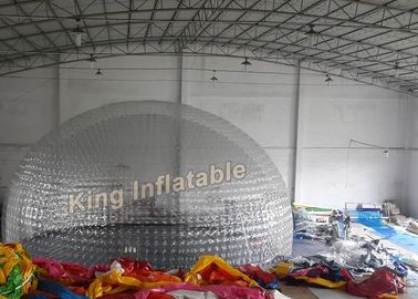 Trong suốt rõ ràng Bong bóng bơm hơi lều lều cho doanh nghiệp thương mại