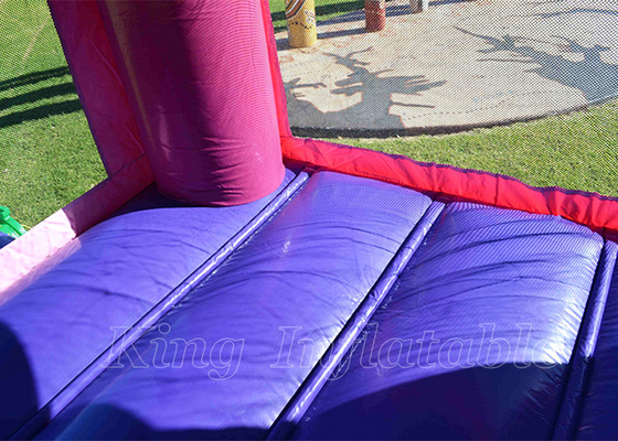 Công chúa Disney Lâu đài bơm hơi tiệc ngoài trời Juming Bounce House Cho bé gái