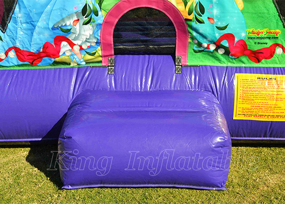 Công chúa Disney Lâu đài bơm hơi tiệc ngoài trời Juming Bounce House Cho bé gái