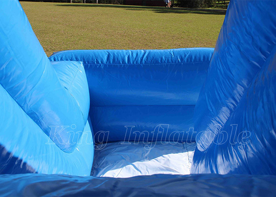 Frozen Giant Inflatable Castles Trò chơi thú vị Chướng ngại vật Leo lên Khu vực Trượt Lâu đài Nhảy