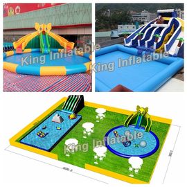 Công viên nước lớn Bear Plato Plato 0,55mm PVC Bạt cho thể thao dưới nước
