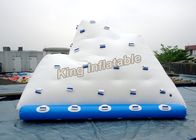 PVC White Inflatable Water Iceberg / Blow Up Water Sports Toy For Adults And Kids