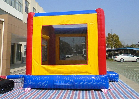 Tarpaulin Inflatable Bouncer Castle Trò chơi vui nhộn Trẻ em thương mại ngoài trời Bounce House