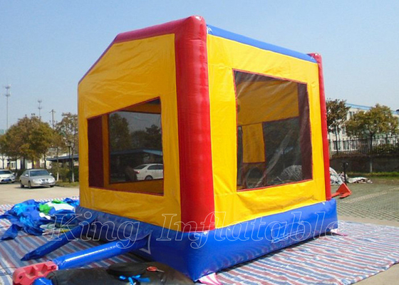 Tarpaulin Inflatable Bouncer Castle Trò chơi vui nhộn Trẻ em thương mại ngoài trời Bounce House