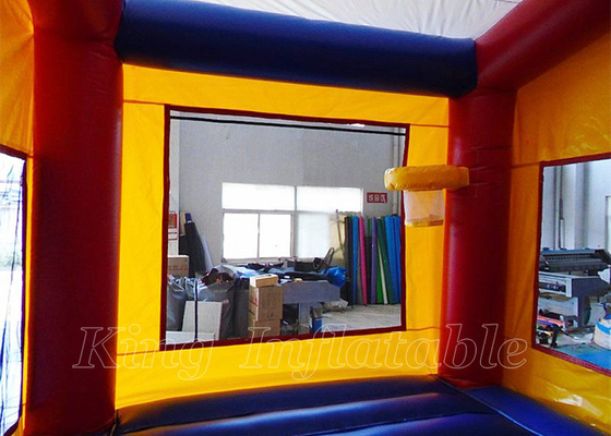 Tarpaulin Inflatable Bouncer Castle Trò chơi vui nhộn Trẻ em thương mại ngoài trời Bounce House