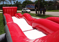Cho thuê cầu trượt nước bơm hơi Trẻ em nhảy Bounce Red PVC cầu trượt nước bơm hơi lớn