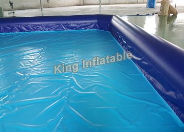 Bể bơi ngoài trời Giant Blue PVC Square Kích thước 10m X 8m cho trẻ em sử dụng