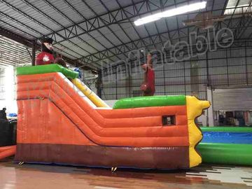 Công viên giải trí Trượt nước bơm hơi bền Thú vị đặc biệt dành cho trẻ em / người lớn