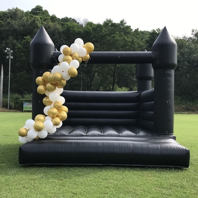 Đen Bounce House trẻ em Bounce House bơm nhà nhảy lâu đài cho trẻ em Pastel Bounce House bơm nhà đám cưới bouncer