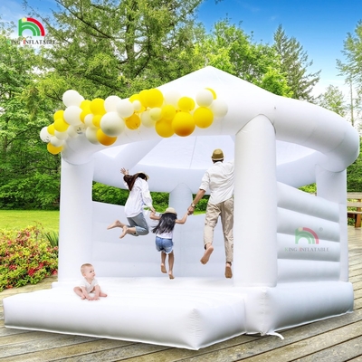 Đồ chơi nhảy nước trong sân sau White Castle Bouncer ngoài trời và bên trong bữa tiệc ủ hơi Bounce House Kids Castle