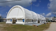 White Inflatable Tent Đường vuông ngoài trời portable Disco Nightclub