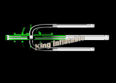 Trượt nước Trippo khổng lồ màu xanh lá cây thú vị với 3 ngõ cho người lớn