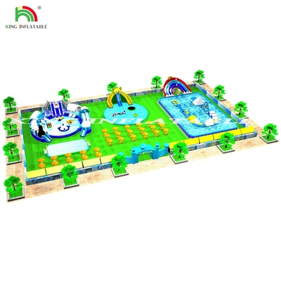 Công viên nước ngoài cho trẻ em Bể bơi Bể bơi nước bơm Bảng vui chơi thương mại cho trẻ em Nhảy vui vẻ