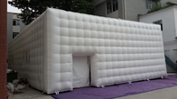20ft Custom Portable Black Inflatable Nightclub Cube Party Bar Tent Câu lạc bộ đêm cho sự kiện cưới