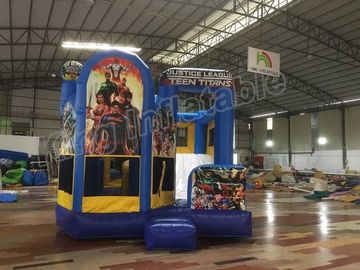 Justice League Teen Titans Lâu đài nhảy cho trẻ em Lâu đài Bouncy