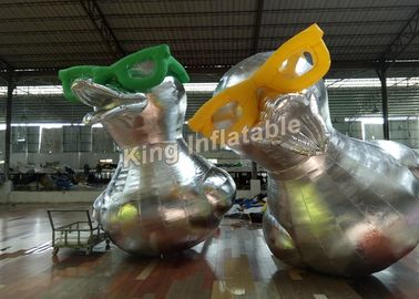 Tùy chỉnh vịt lớn bơm hơi nhân vật hoạt hình / động vật cho quảng cáo