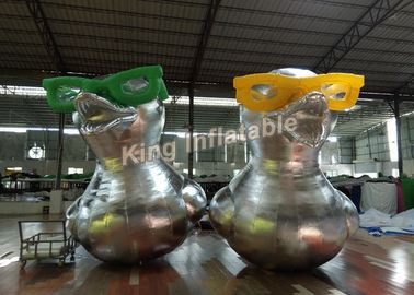 Tùy chỉnh vịt lớn bơm hơi nhân vật hoạt hình / động vật cho quảng cáo
