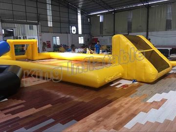Sân bóng đá bơm hơi ngoài trời một lớp cho giải trí
