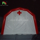 Lều Chữ thập đỏ bơm hơi Lều bơm hơi y tế Lều cứu hộ bơm hơi để cứu trợ