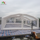 Tùy chỉnh lớn Pvc Clear Dome Tent Air Tight Portable Inflatable Pool Tent Cover Bubble House