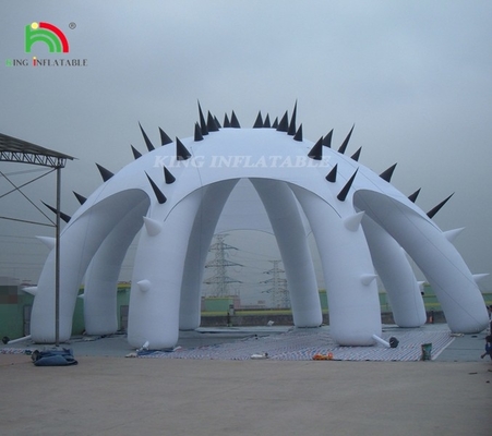 Lều bơm trắng ngoài trời Lều bơm tùy chỉnh Lều PVC Lều trưng bày bơm