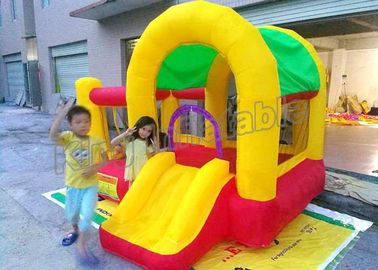 Chất liệu vải Oxford Mini Kids bơm hơi lâu đài đang được sản xuất hàng loạt