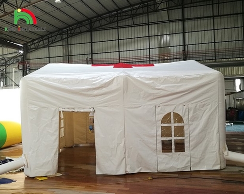 Màu trắng lớn ngoài trời Blow Up đám cưới Party đèn LED Cắm trại Trại hoạt động ngoài trời