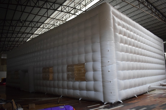 Pvc trắng ngoài trời Night-Club Night-Club bơm bơm Wedding Events Party Cube Tent để bán