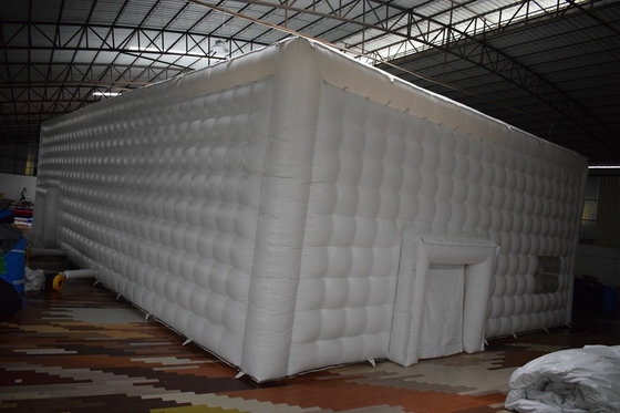 Pvc trắng ngoài trời Night-Club Night-Club bơm bơm Wedding Events Party Cube Tent để bán