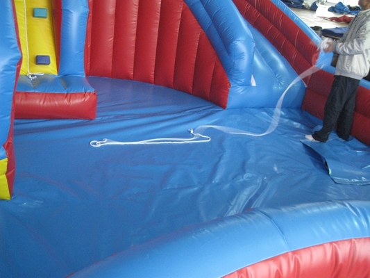 Hai làn đường chứa nhiều người nhỏ hoặc lớn kích thước đầy đủ Jumbo Water Slide Inflatable Bounce