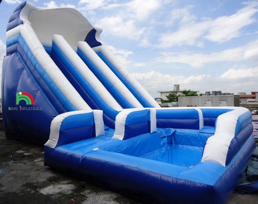 Chân đường cong cao chất lượng hai làn phun lên trẻ em trượt nước bơm