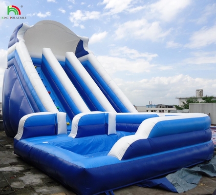 Chân đường cong cao chất lượng hai làn phun lên trẻ em trượt nước bơm
