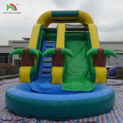 Giá rẻ PVC thương mại chất lượng đầy nước trượt với hồ bơi