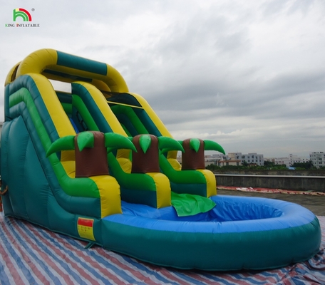 Giá rẻ PVC thương mại chất lượng đầy nước trượt với hồ bơi
