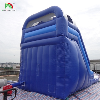 Commercial Giant Water Slide Inflatable Kids Outdoor Inflatable Water Slide với bể bơi