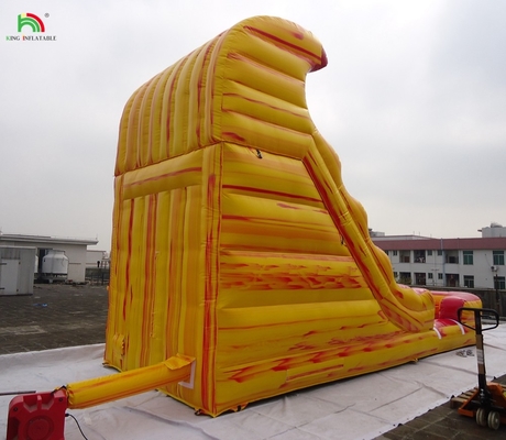 Trại sau ngoài trời trẻ em ướt lượn nhà trượt nước nhảy trượt nước thương mại nhiệt đới