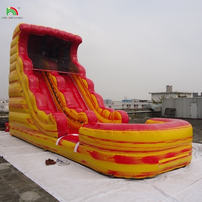 Trại sau ngoài trời trẻ em ướt lượn nhà trượt nước nhảy trượt nước thương mại nhiệt đới