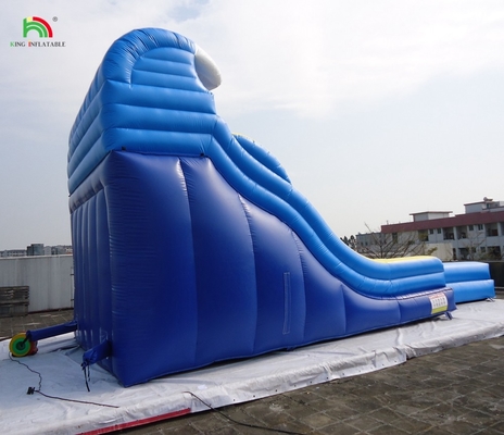 Thị trường thương mại bơm lên bouncers nhảy lâu đài với hồ bơi và slide combo bơm lên