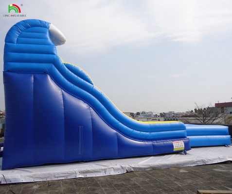 Thị trường thương mại bơm lên bouncers nhảy lâu đài với hồ bơi và slide combo bơm lên