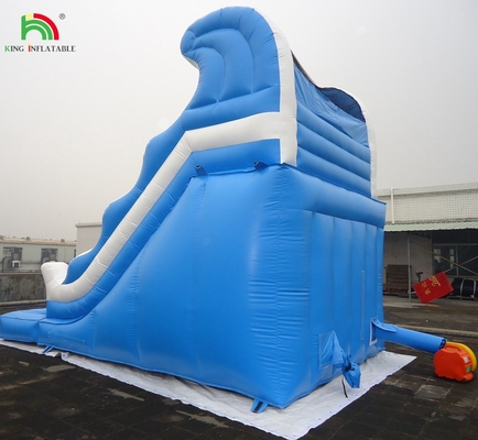 Giá rẻ thương mại đôi phun hai làn đường trượt nước bơm lên để bán